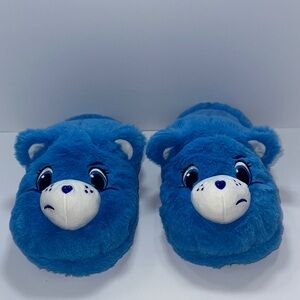 Care Bears Bright Blue Plush Indoor Slippers